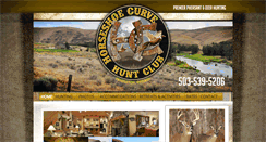 Desktop Screenshot of horseshoecurvehuntclub.com